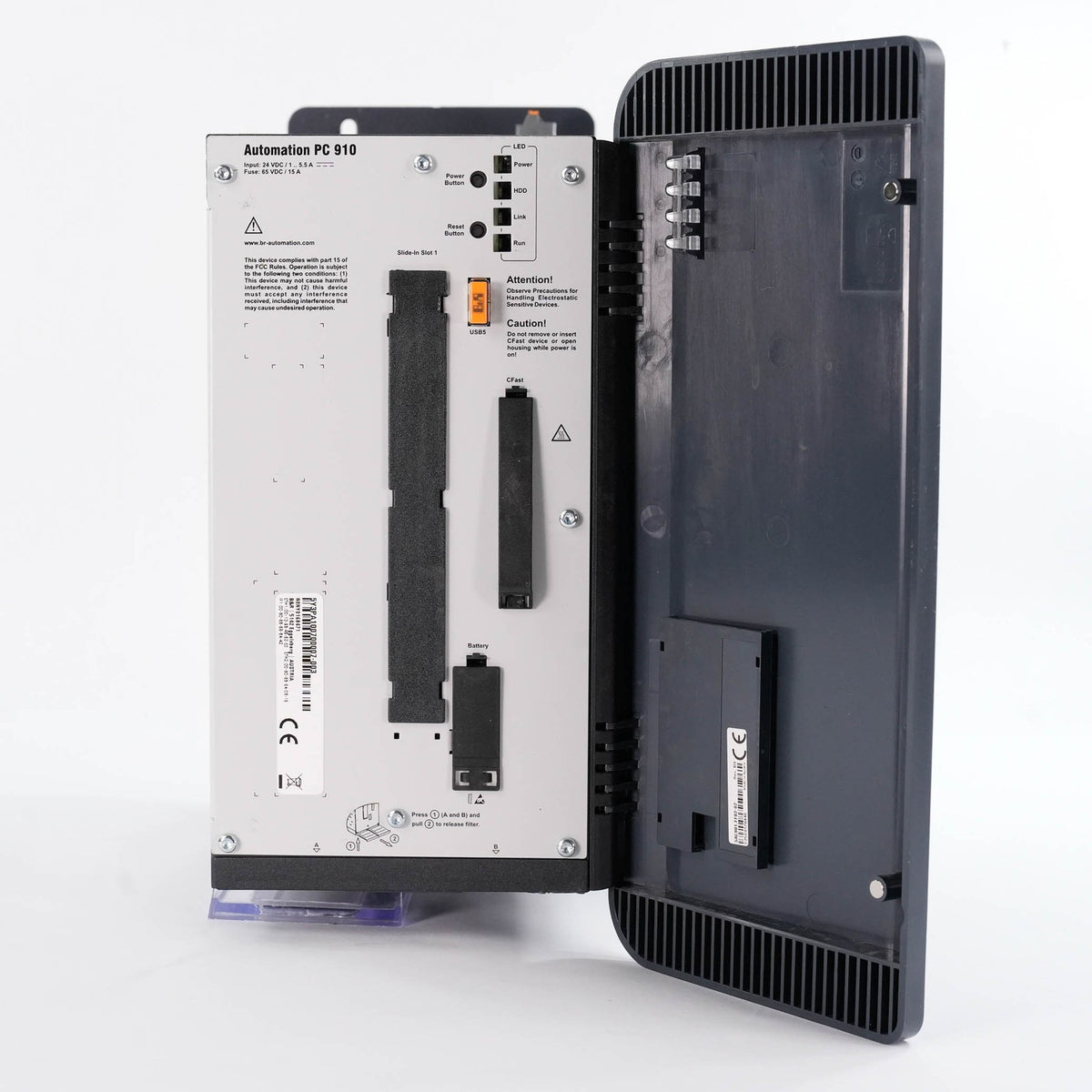 B&R 5PC910.SX02-00 Rev K5 / 5Y3PA100700007-003 ACOPOSmulti Automation PC 910