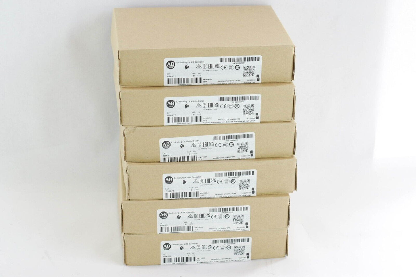 2023 Allen Bradley 1756-L72 /B GuardLogix Processor Module - New Sealed Surplus