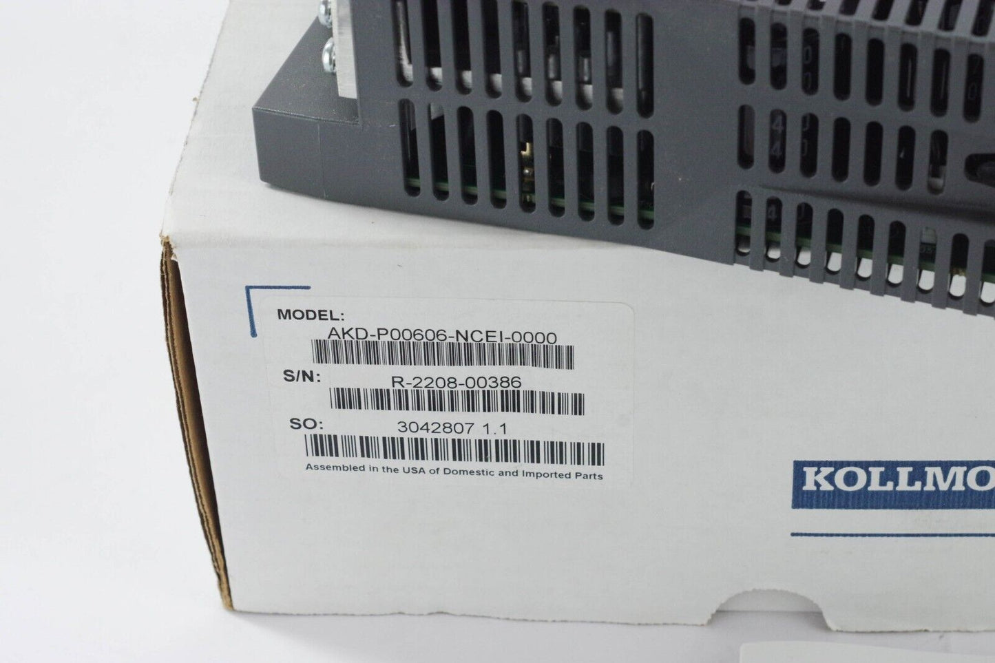 Kollmorgen AKD-P00606-NCEI-0000 Ref F Motion Controller - New Surplus