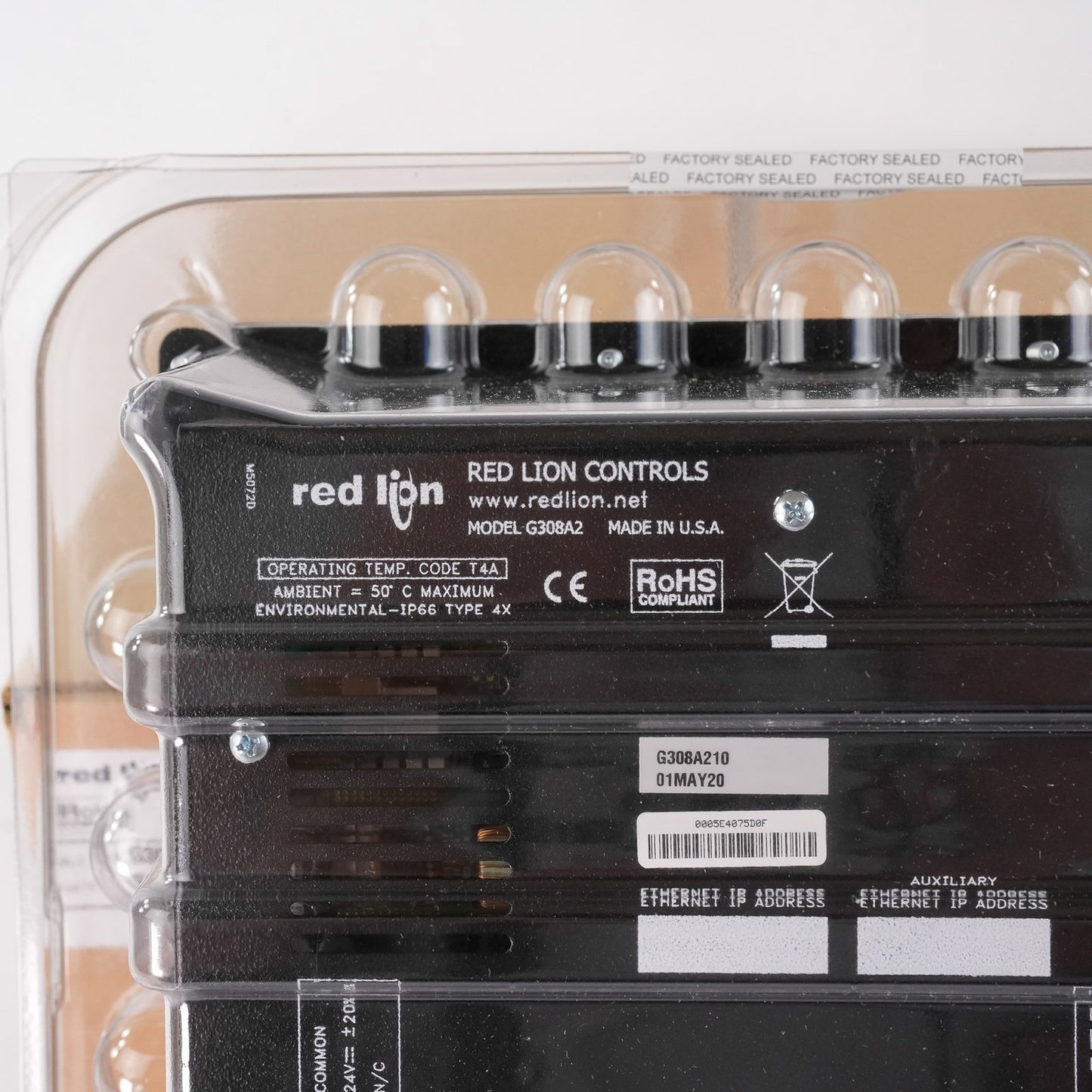 Red Lion Controls G308A210 G3 HMI Display Panel G308A2 - Open Box