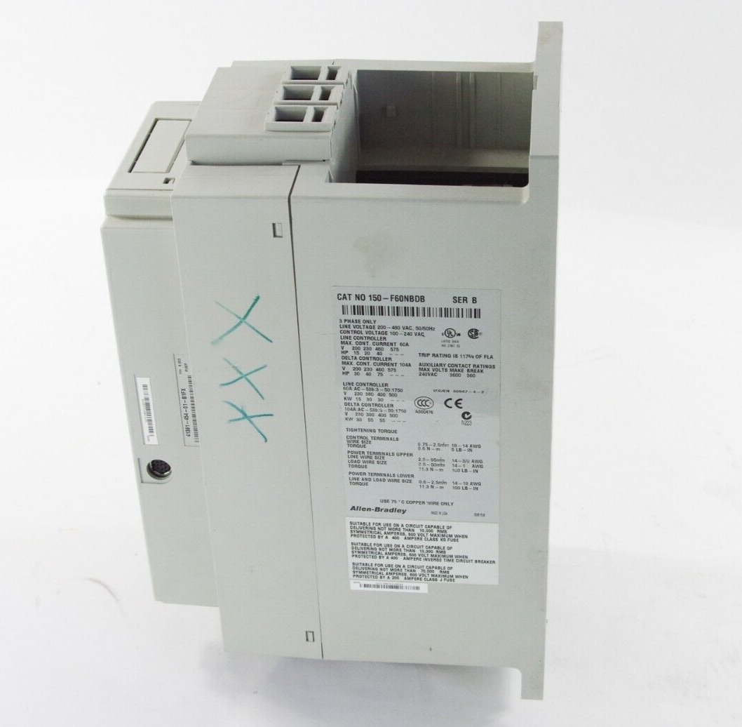 Allen Bradley 150-F60NBDB /B SMC-Flex Solid State Controller - FOR PARTS