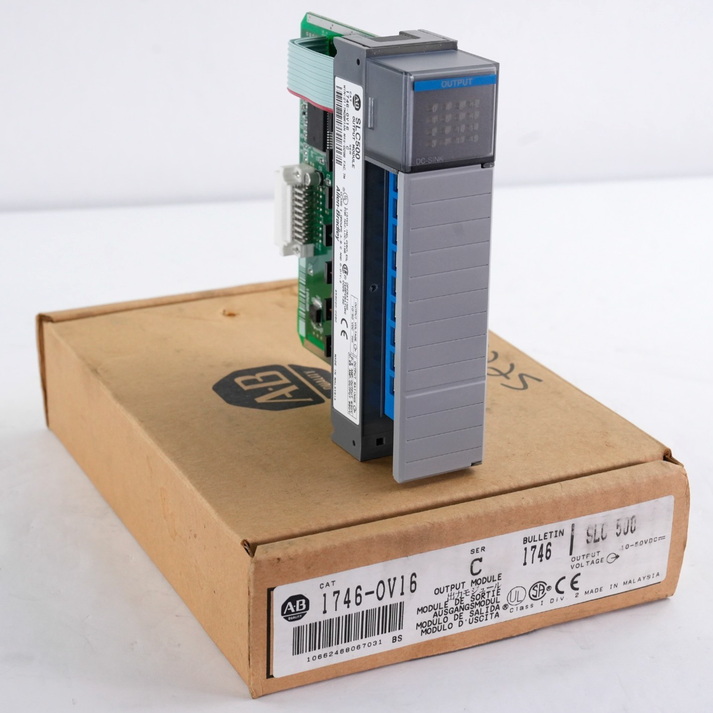 Allen Bradley 1746-OV16 /C SLC 500 Output Module 1746OV16 - Open Box