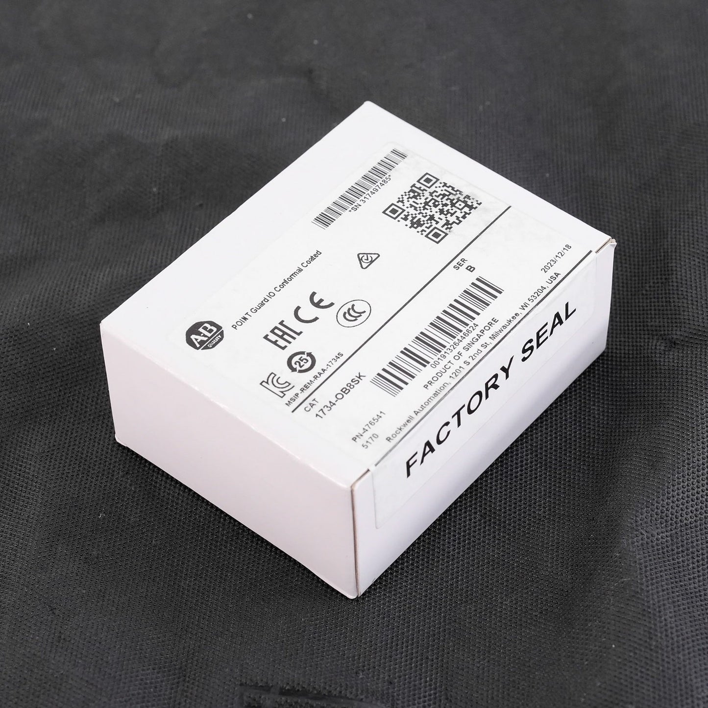 Allen Bradley 1734-OB8SK /B POINT Guard IO Conformal Coated - Sealed Surplus