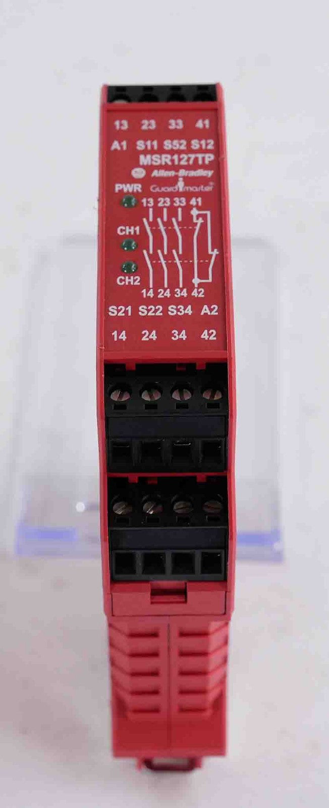 Allen Bradley 440R-N23132 /C Guardmaster MSR127TP Safety Relay 440RN23132