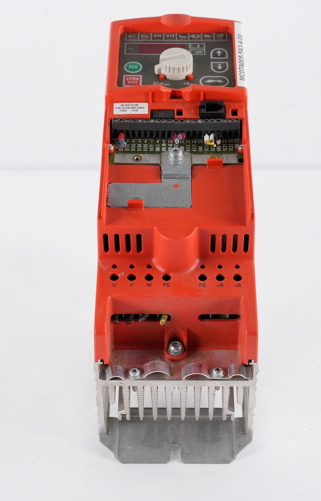 SEW Eurodrive MC07A005-5A3-4-00 Movidrive AC Drive MC07A0055A3400