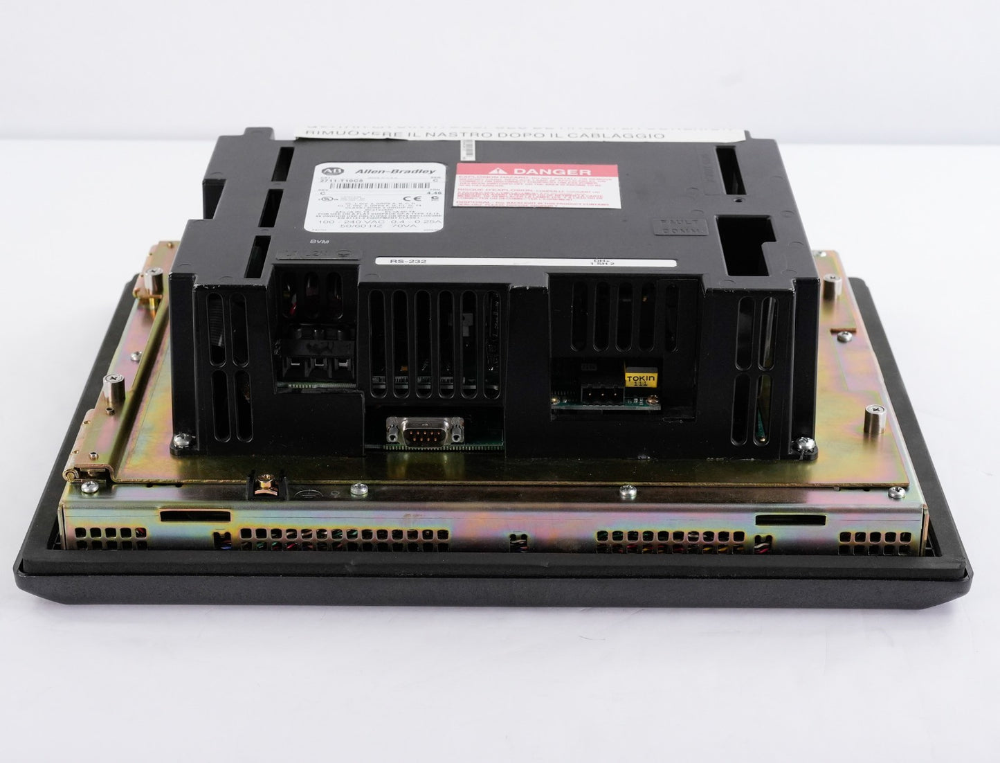 Allen Bradley 2711-T10C8 /C Rev C FRN 4.46 PanelView 1000 Color Touch Display