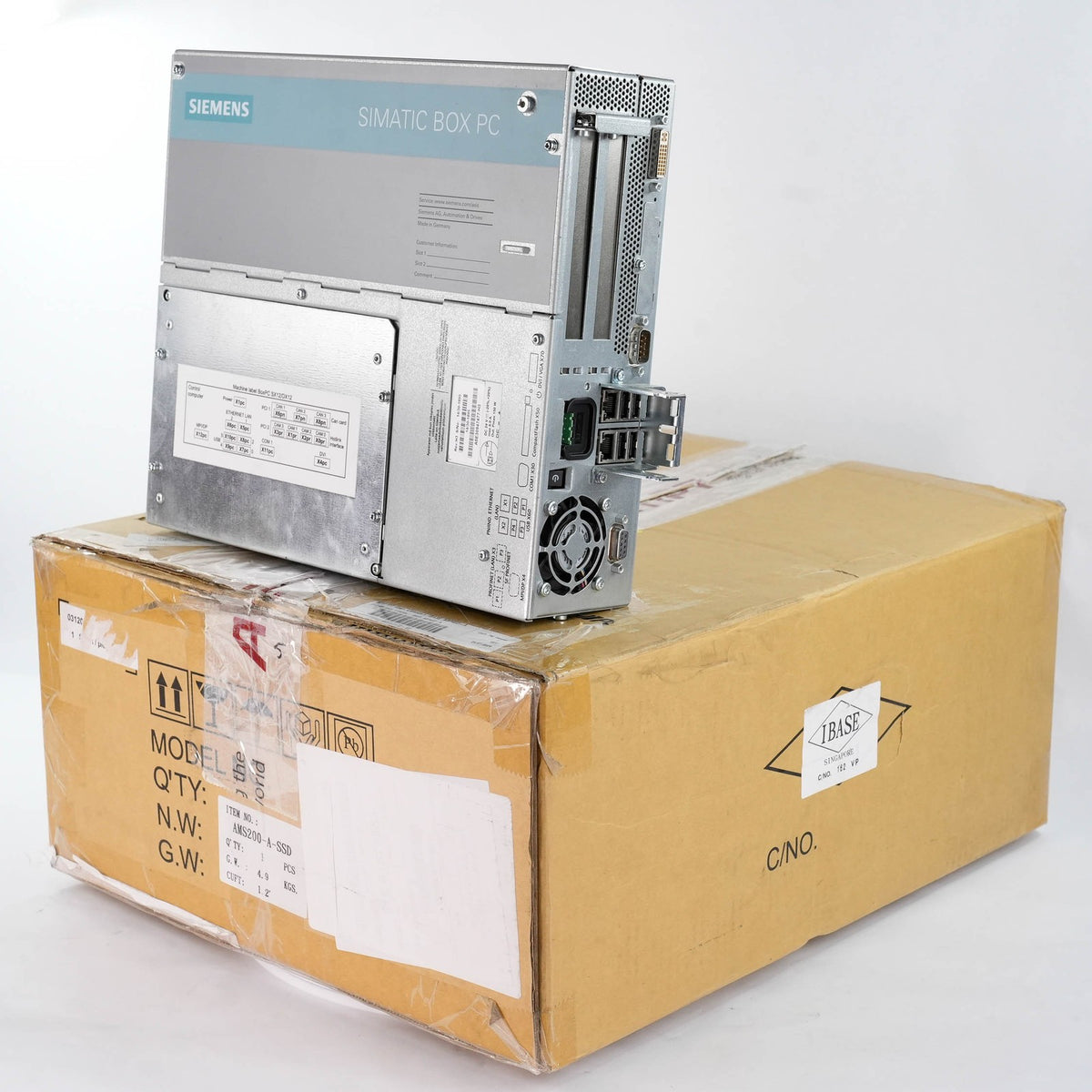 Siemens SIMATIC IPC627C Box PC 6BK1000-6AE10-0AX0 Industrial Computer -installed