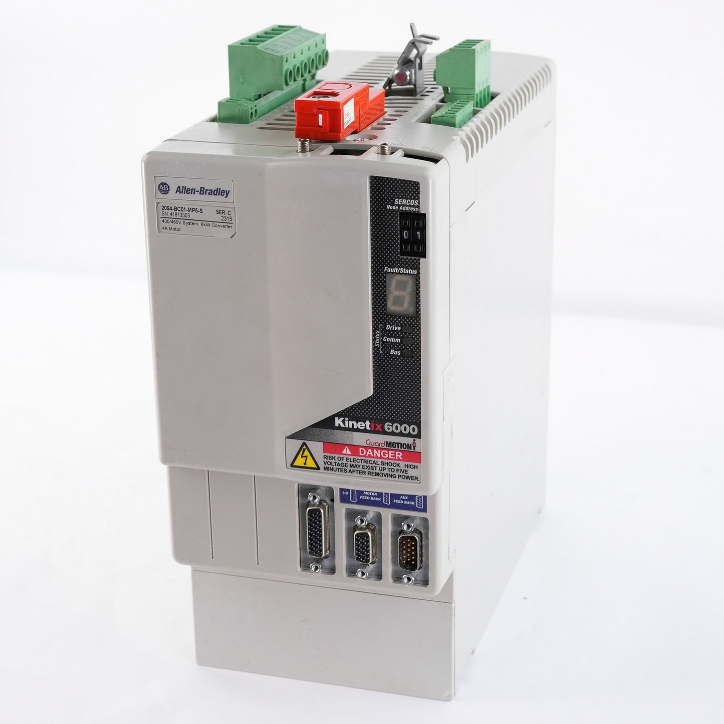 Allen Bradley 2094-BC01-MP5-S /C Kinetix 6000 Integrated Axis Module 6kW/4A