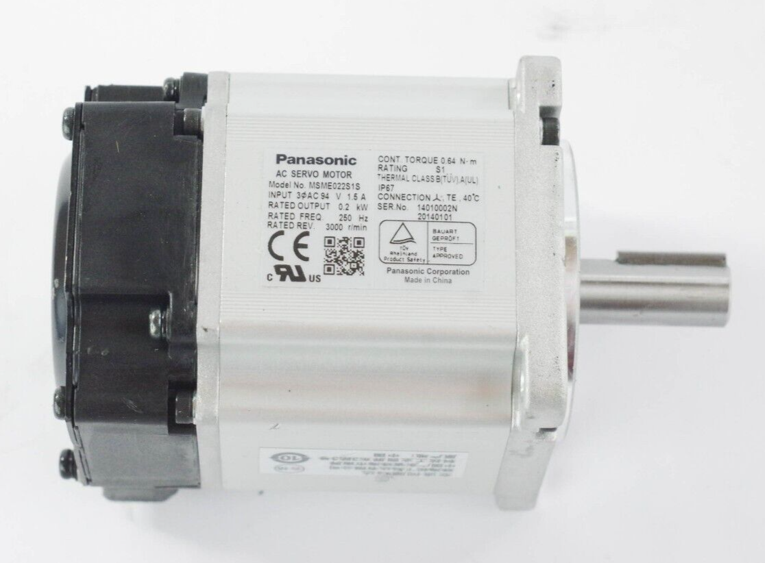 Panasonic MSME022S1S AC Servo Motor - New Without Box