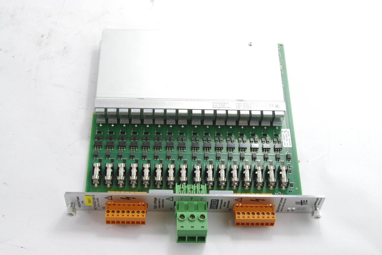 Hetronik HC710-OC2-230-16 / HC710OC223016 Heater Card 230VAC 2x52A 5VDC 100mA