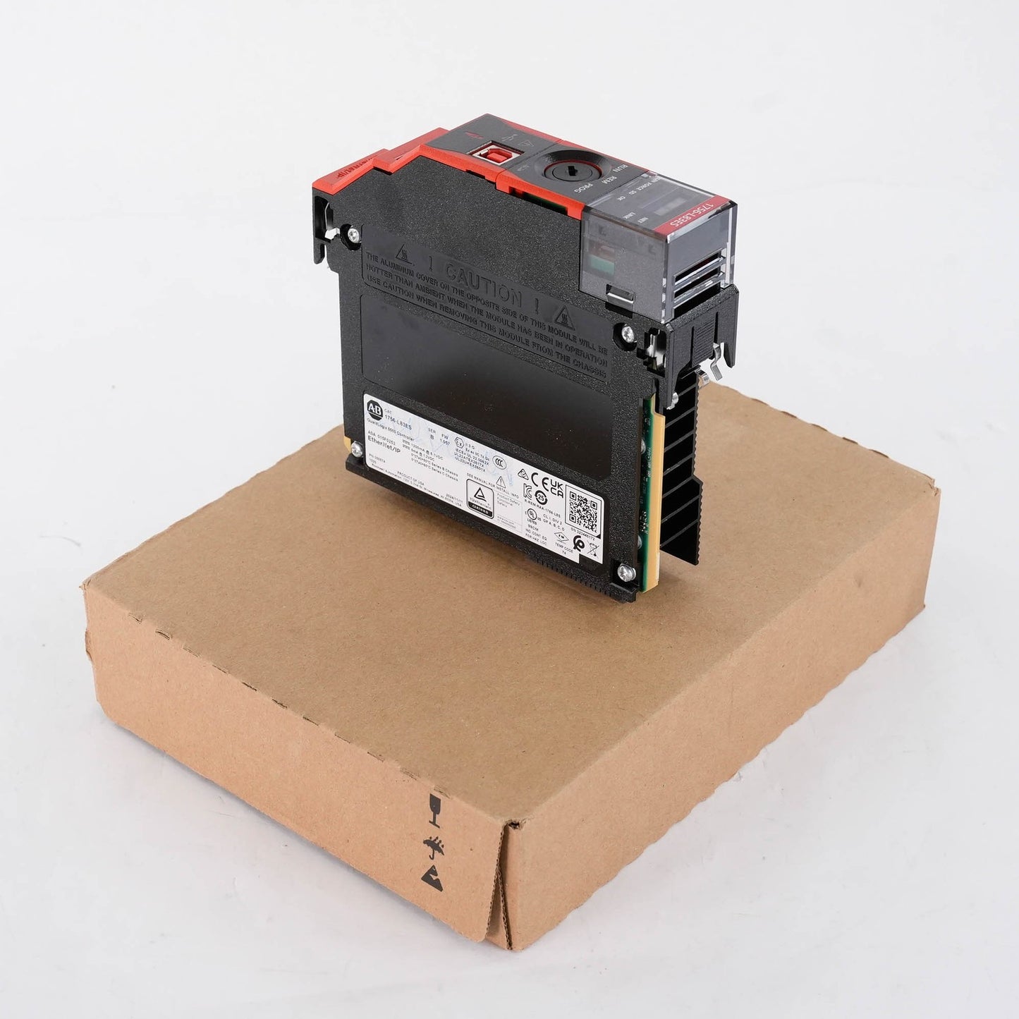 Allen Bradley 1756-L83ES Ser B GuardLogix 5580 Safety Controller(retake pictures