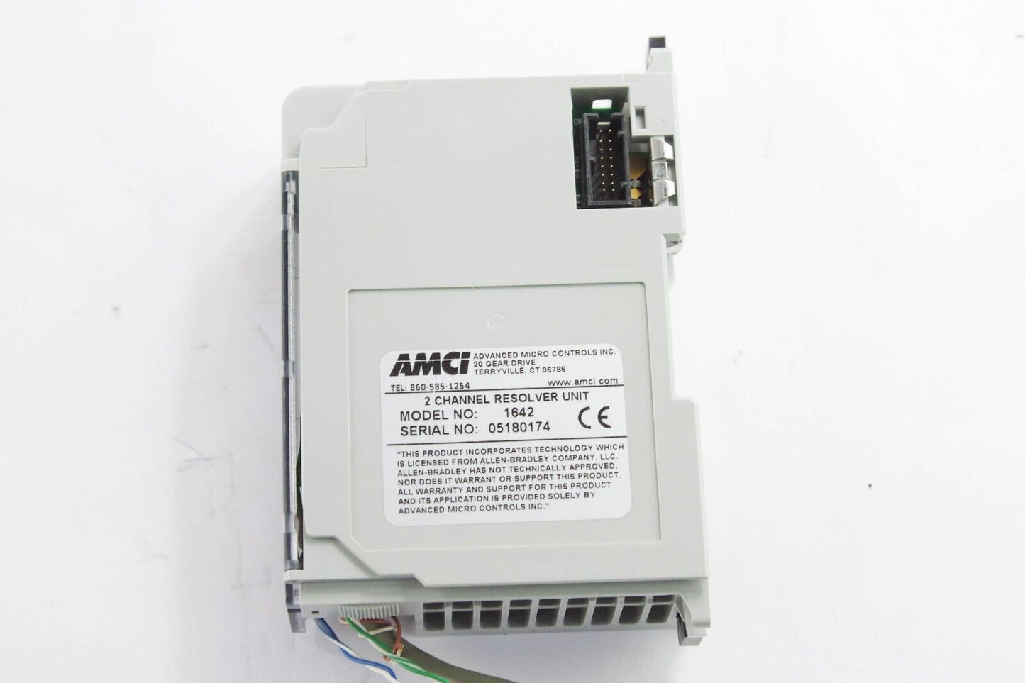 AMCI Allen Bradley 1769 Series Model 1642 2-CHANNEL RESOLVER UNIT  Module