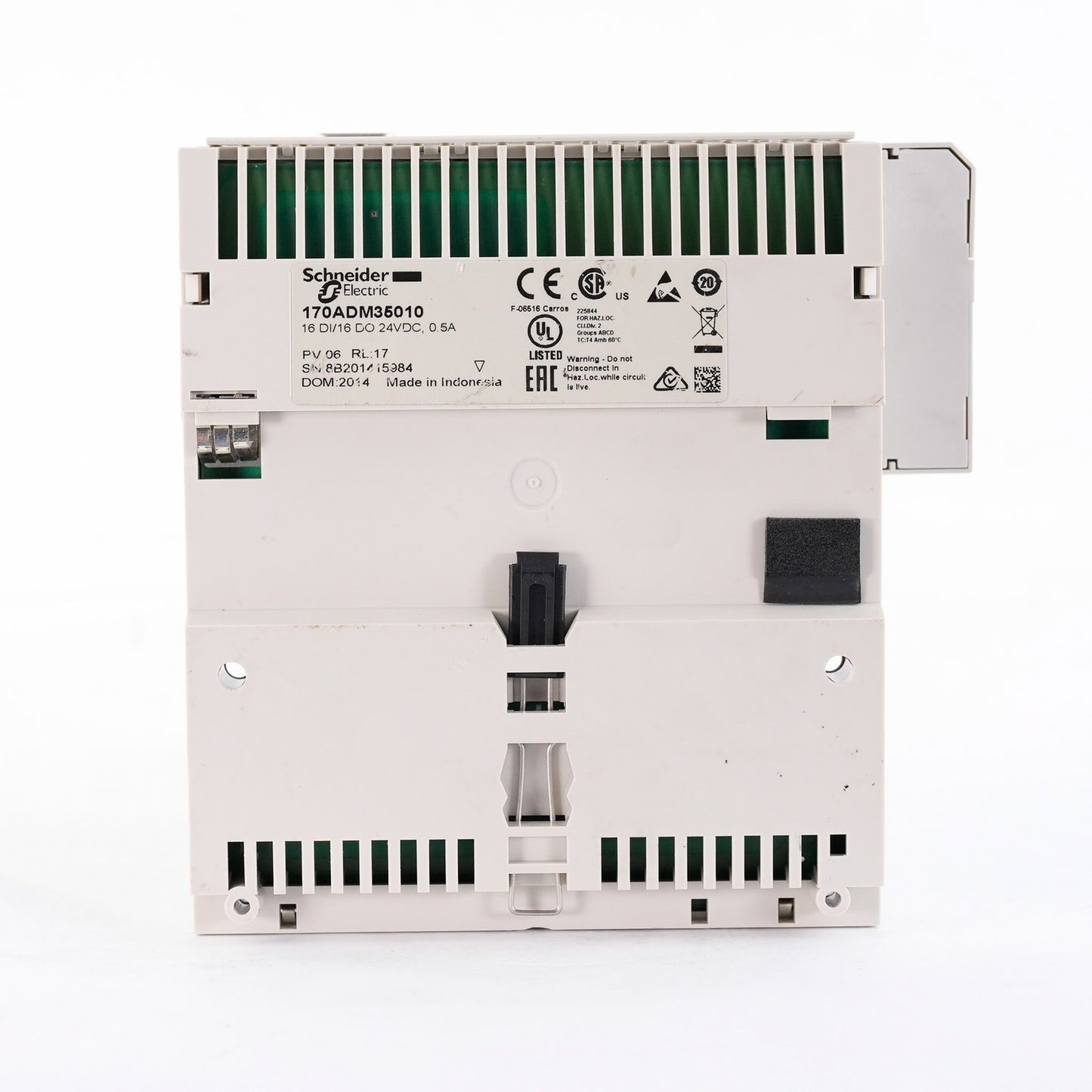 Schneider Electric 170ADM35010 Modicon Momentum I/O Base 16 In 16 Out 24VDC