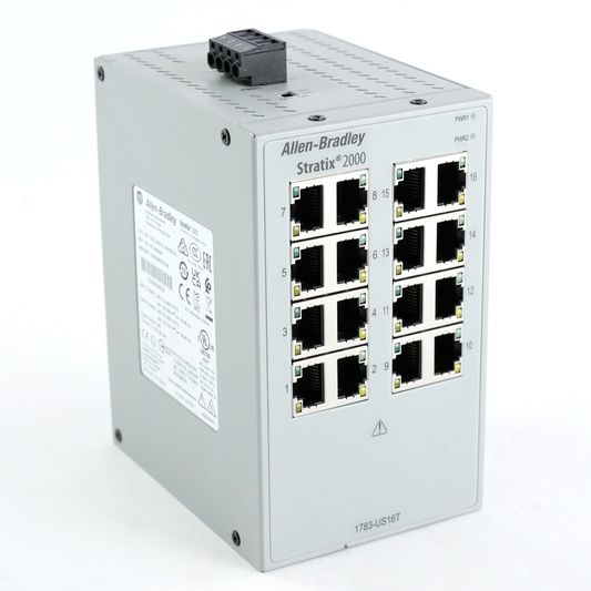 Allen Bradley 1783-US16T /B Stratix 2000 16T Port Unmanaged Ethernet Switch