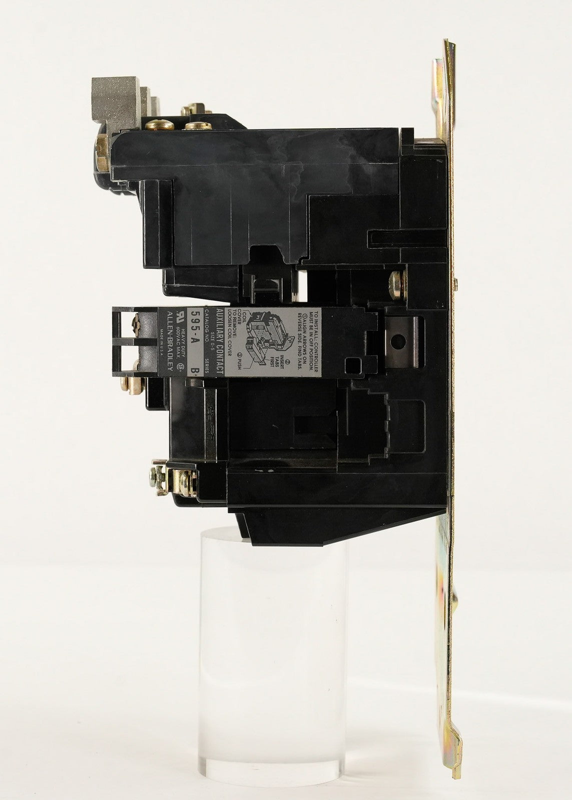 Allen Bradley 509-C0B /B NEMA Size 2 Starter 575V 25HP 2-Pole 509C0B 120V Coil