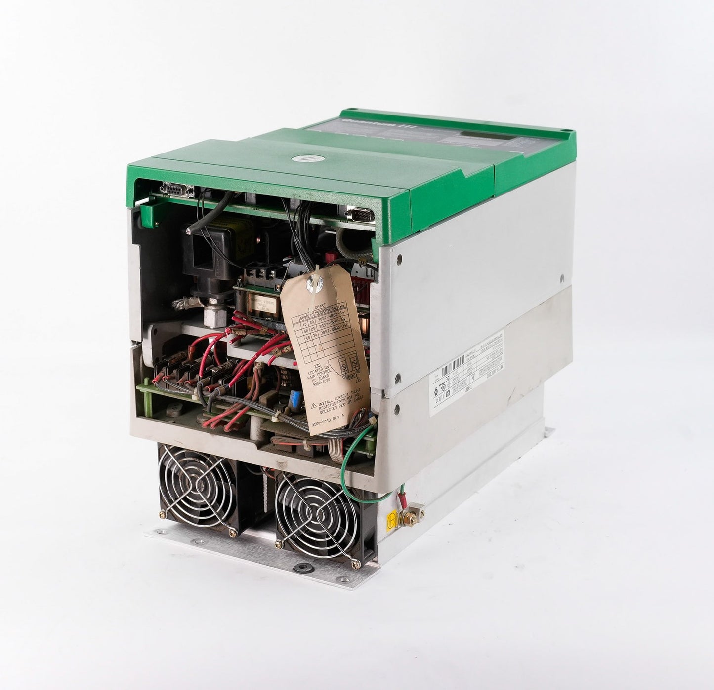 Control Techniques M155-14ICDQ Quantum III Digital DC Drive 75HP M15514ICDQ 9500