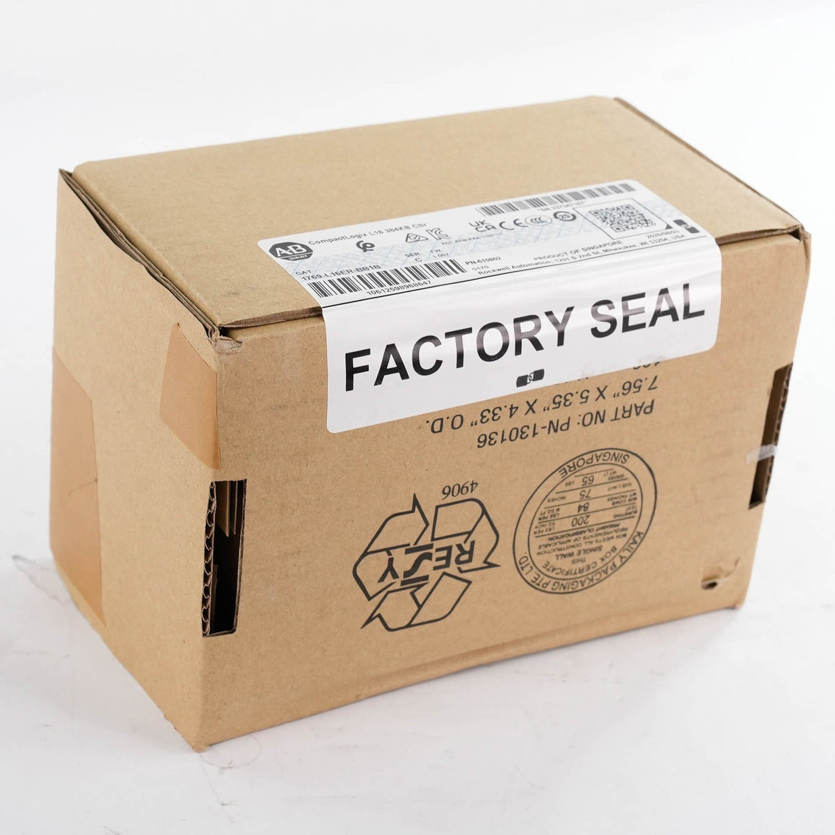Allen Bradley 1769-L16ER-BB1B Ser C CompactLogix 5370 L1 Controller 24VDC