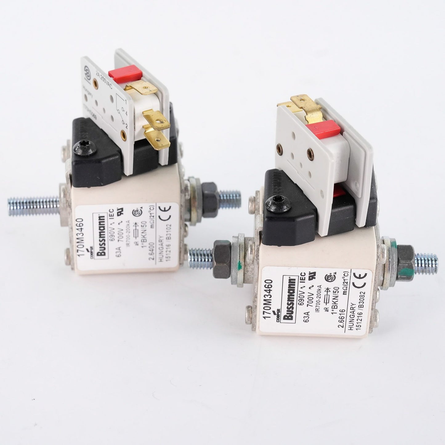 Bussmann 170M3460 High Speed Fuse 40A 690V 700V Size 000 Square Body 170M3460