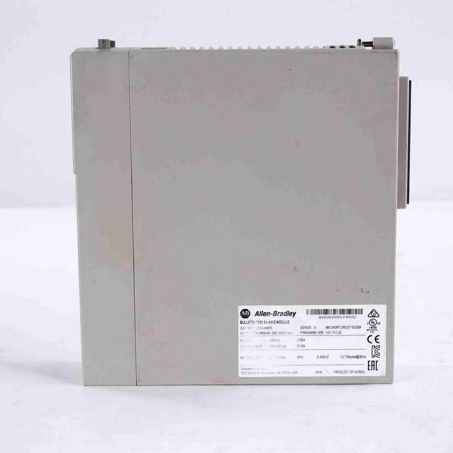 Allen Bradley 2093-AMP5 /A Kinetix 2000 3A Axis Module 3-Ph 2093AMP5 + Warranty