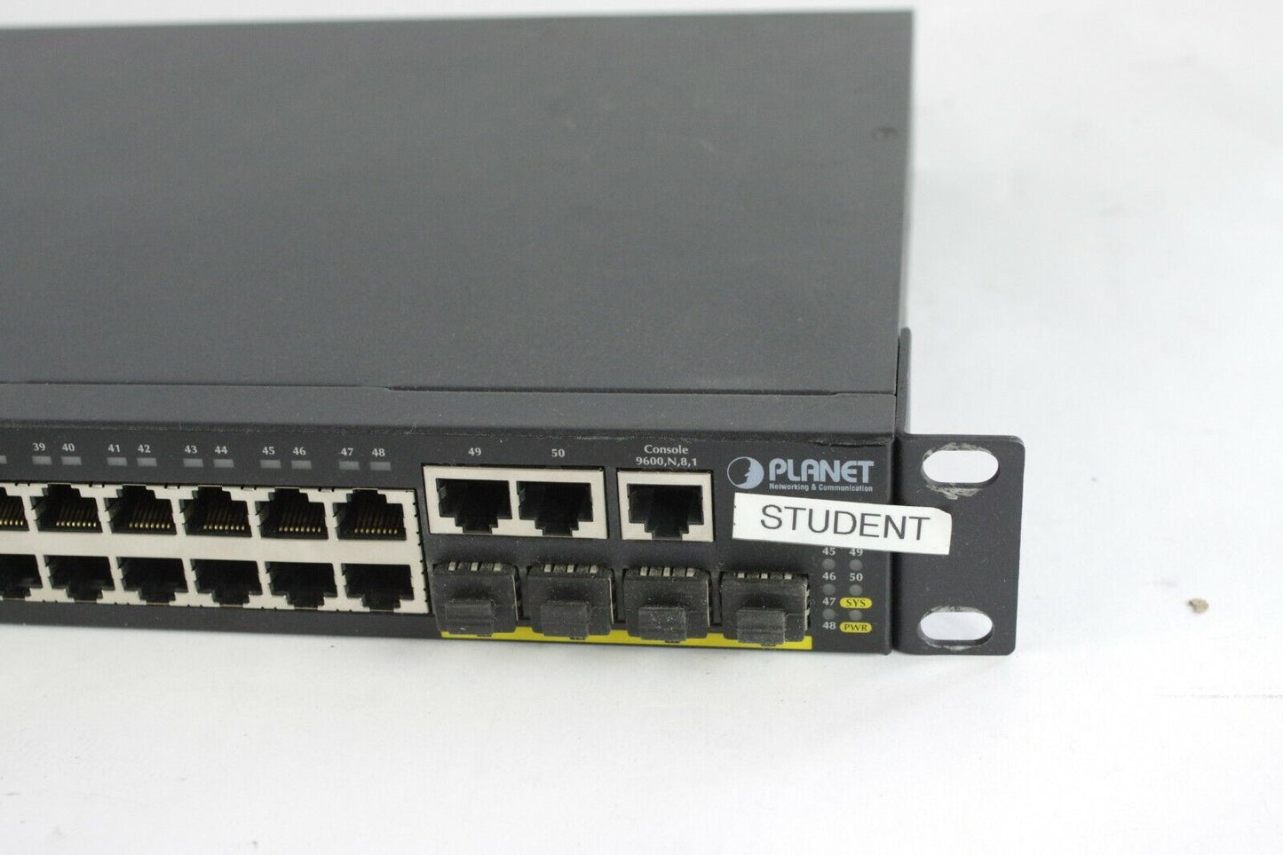 Planet WGSW-50040 50-Port 4-Port SFP Managed Gigabit Switch + WARRANTY