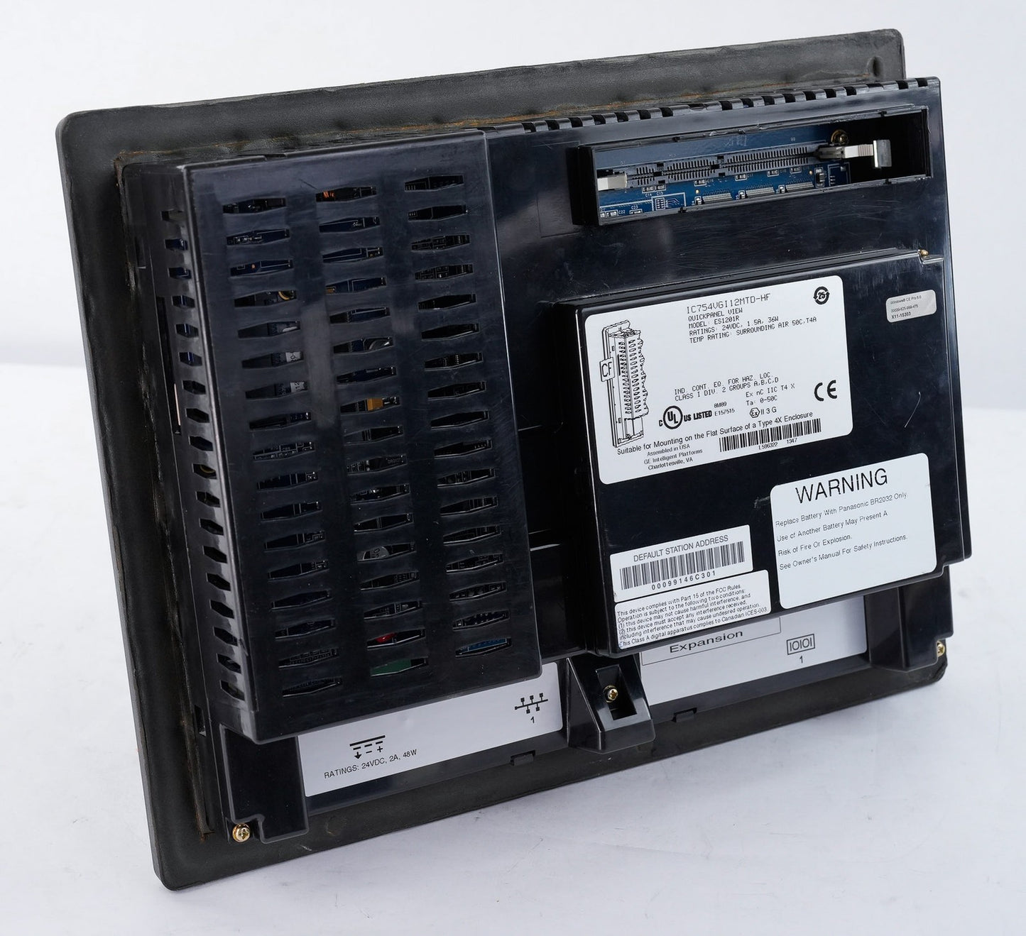 GE FANUC QuickPanel View ES1201R Display Panel HMI IC754VGI12MTD-HF