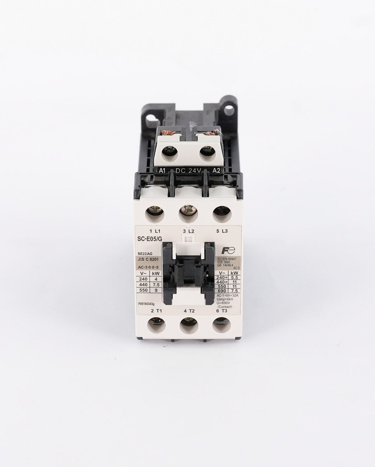 Fuji SC-E05/G Magnetic Contactor SE22AG 5kA 600V 32A SCE05G