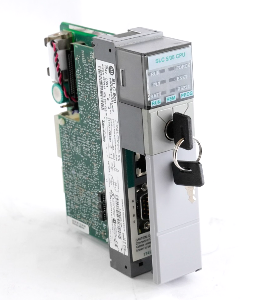 Allen Bradley 1747-L551 /B SLC 500 Processor Unit 1747-OS501 /C FRN 6