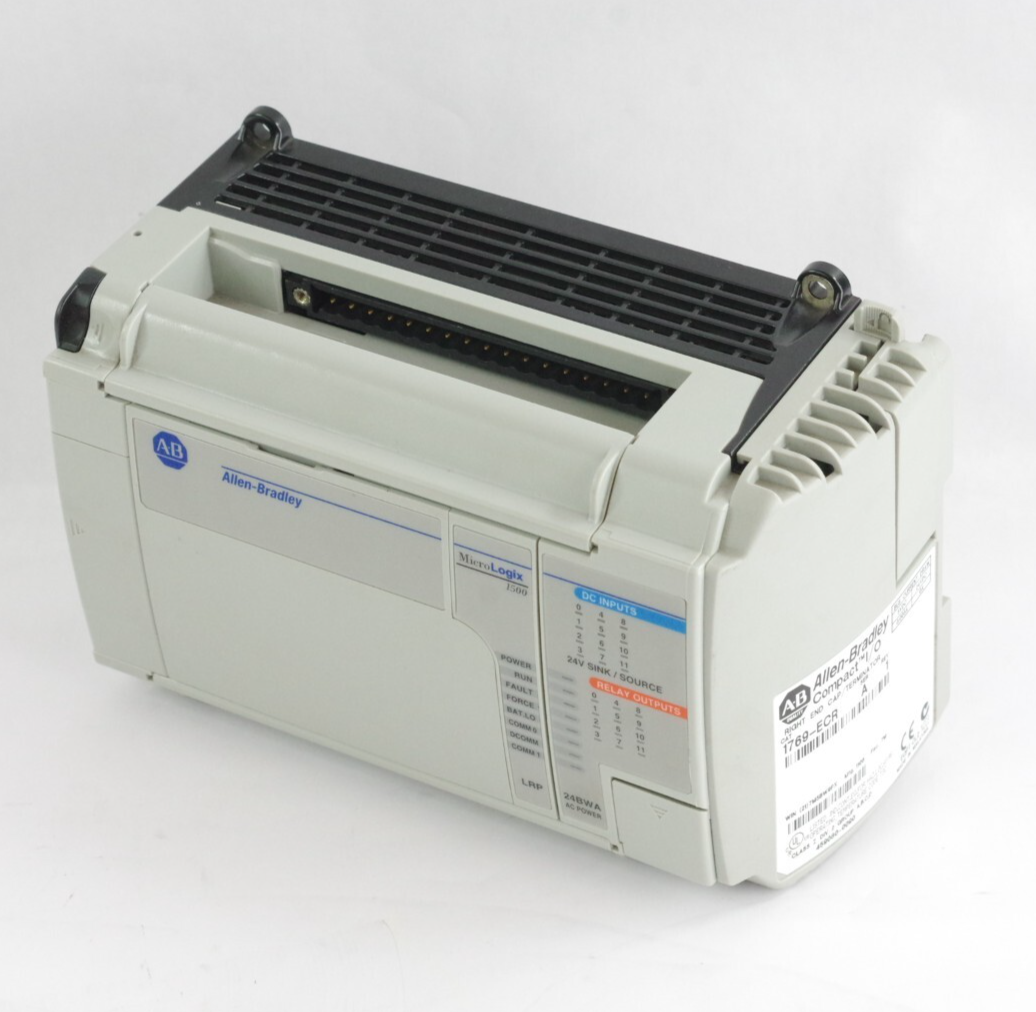 Allen Bradley 1764-24BWA /B + 1764-LRP /C Rev F FRN 11 MicroLogix 1500  Rev A
