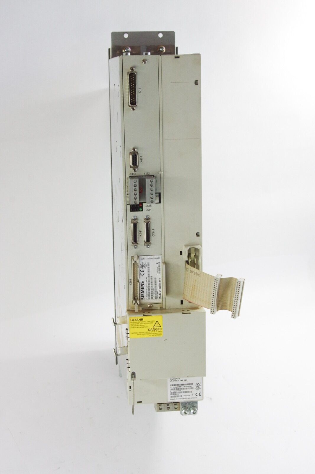 Siemens 6SN1124-1AA00-0DA1 6SN1 124-1AA00-0DA1 Power Module + 6SN1118-0DJ21-0AA1