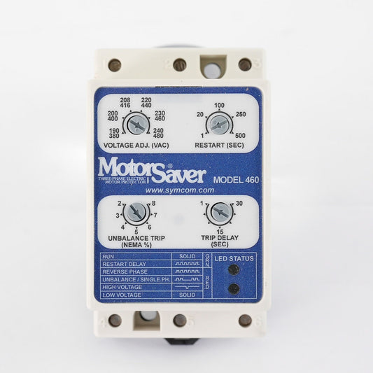 Motor Saver Model 460 Electric Motor Protector 190-480VAC 50/60Hz