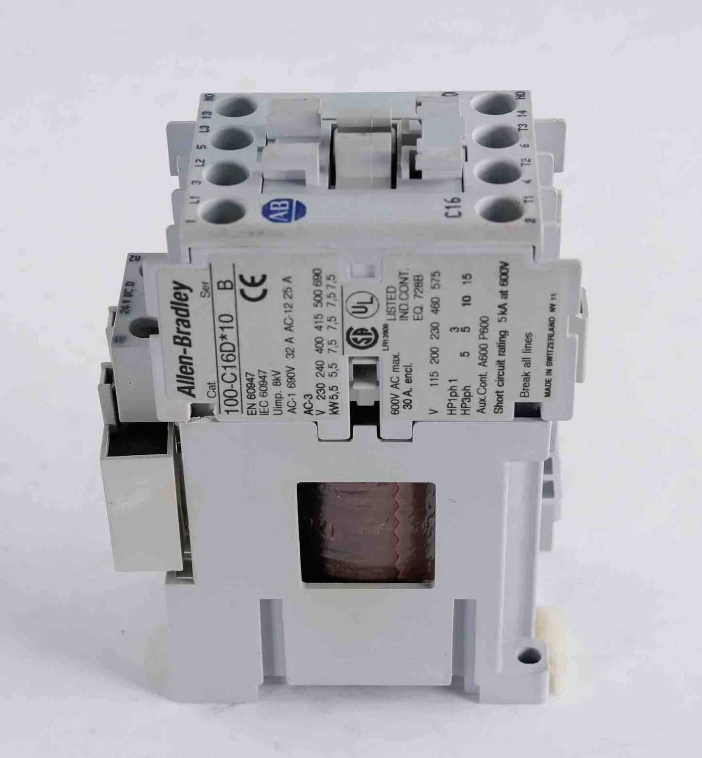 Allen Bradley 100-C09D*10 /A Contactor 120VAC 3-Pole + 100-FSD250/A