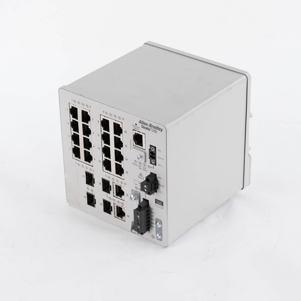 Allen Bradley 1783-BMS20CL Ser A Stratix 5700 Managed Switch 20 Port 1783BMS20CL