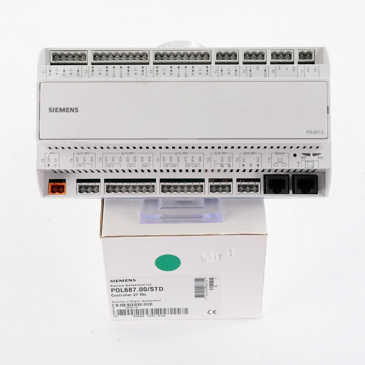 Siemens S55396-C870-A100 Controller POL687.00/STD - Switzerland