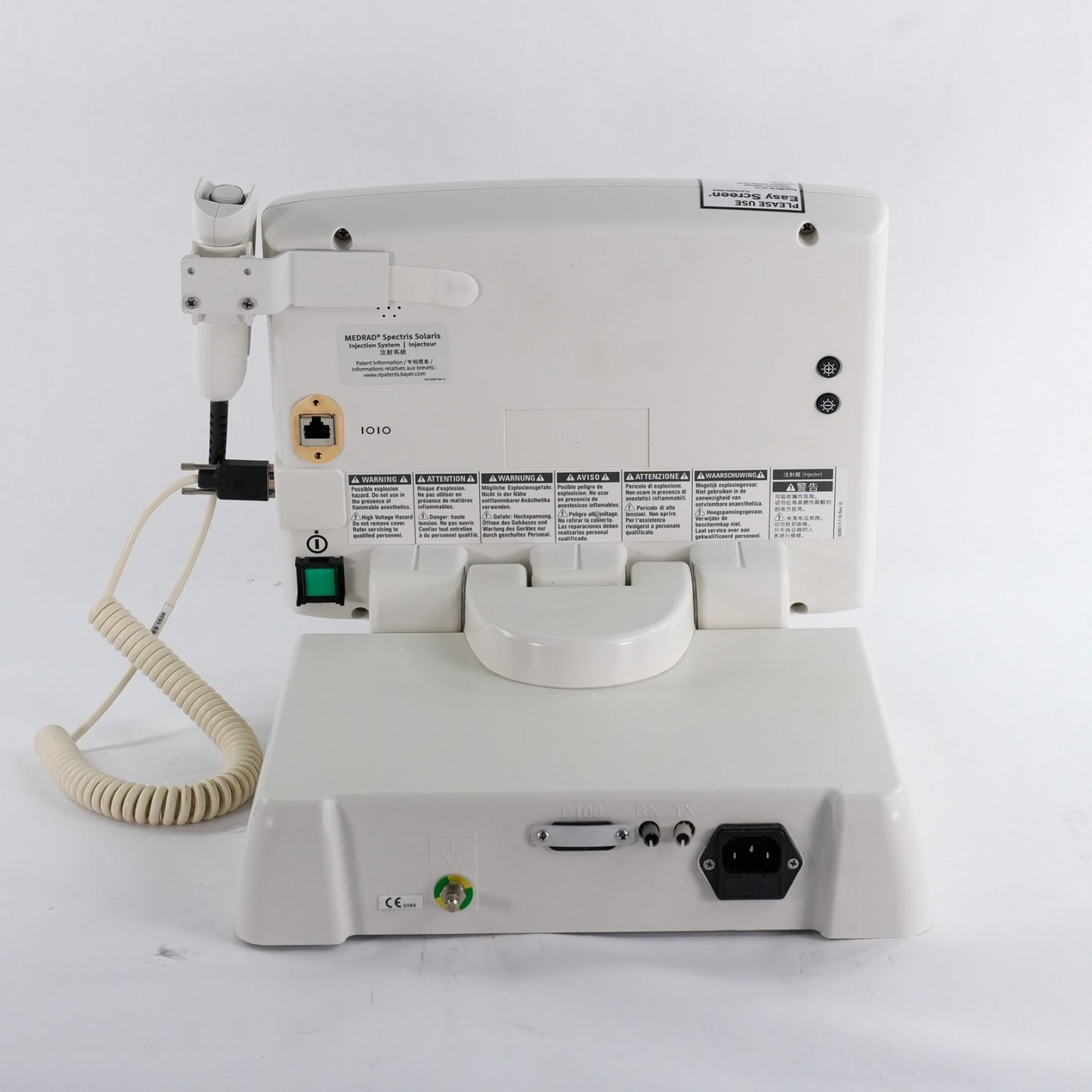 Medrad Spectris EP Solaris MR Injection MRI System Touchscreen Display Monitor