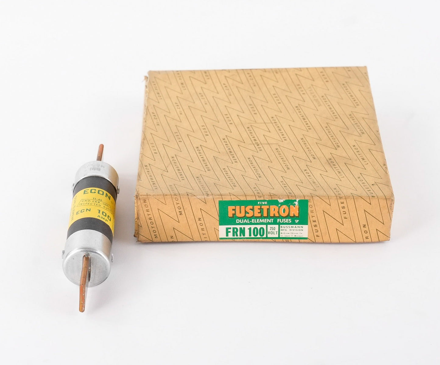 ECON ECN 100 Dual Element Fuse 100A - Open Box
