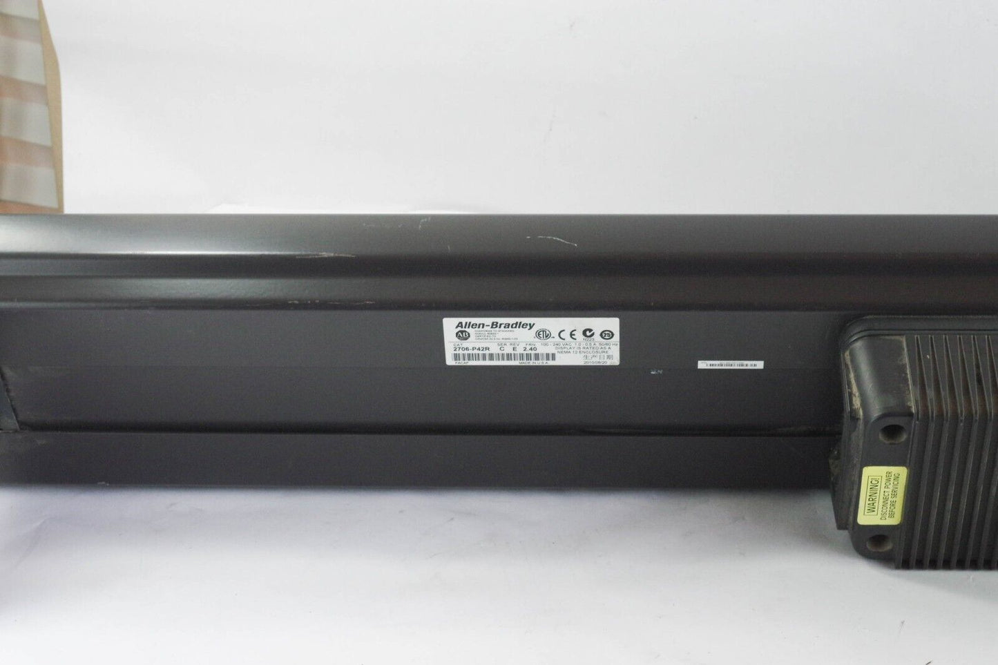 ALLEN-BRADLEY LED MESSAGE DISPLAY 2706-P42R SERIES C