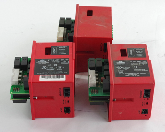 Fireye UV Self-Check Burner Control System YB110UVSC YB110IR - 3x For Parts