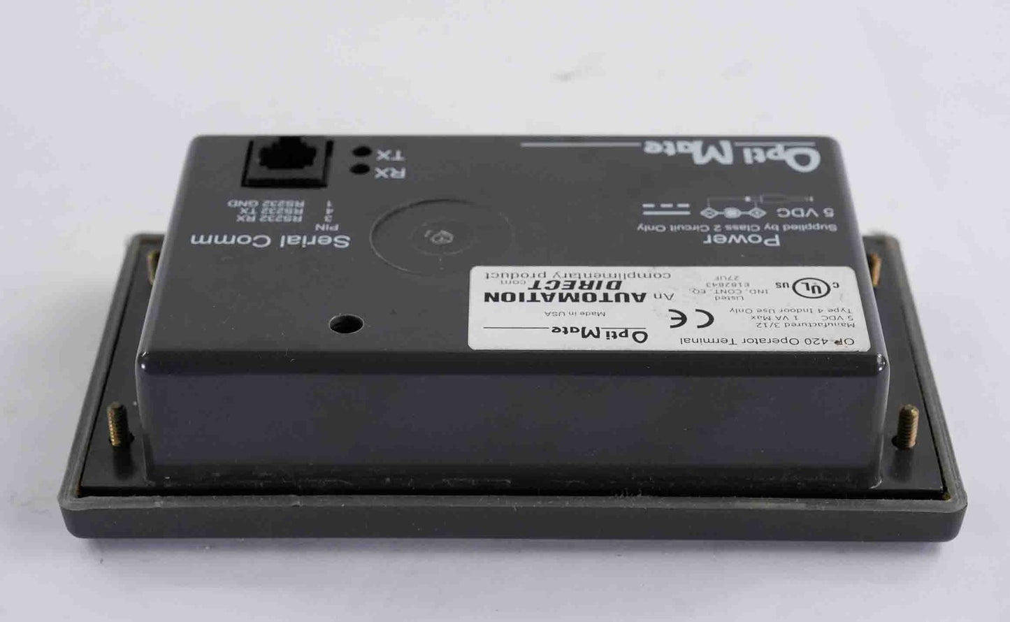 AutomationDirect OP-420 OptiMate Operator Interface Terminal OP420