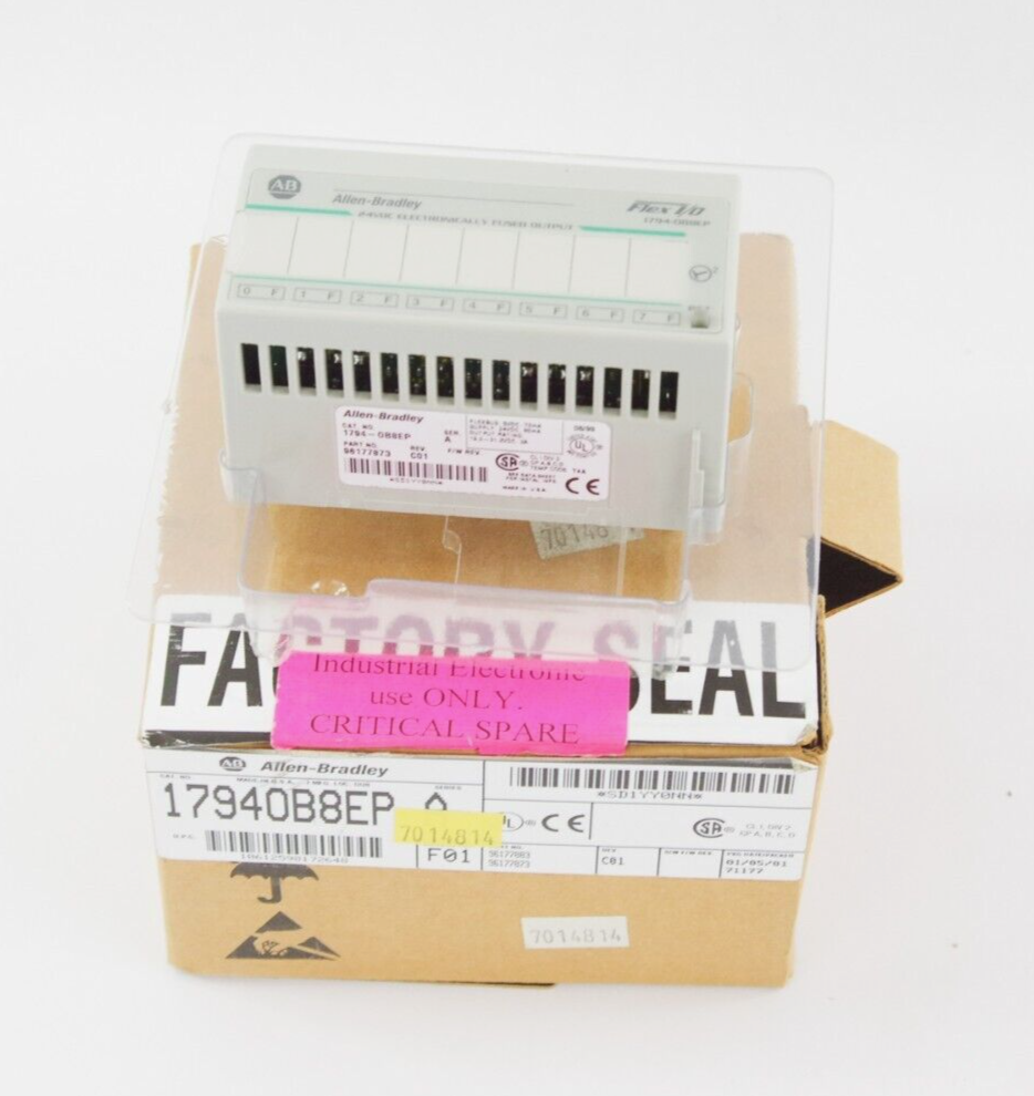 Allen Bradley 1794-OB8EP / 1794OB8EP Ser A Flex I/O Module / 24VDC Fused Output