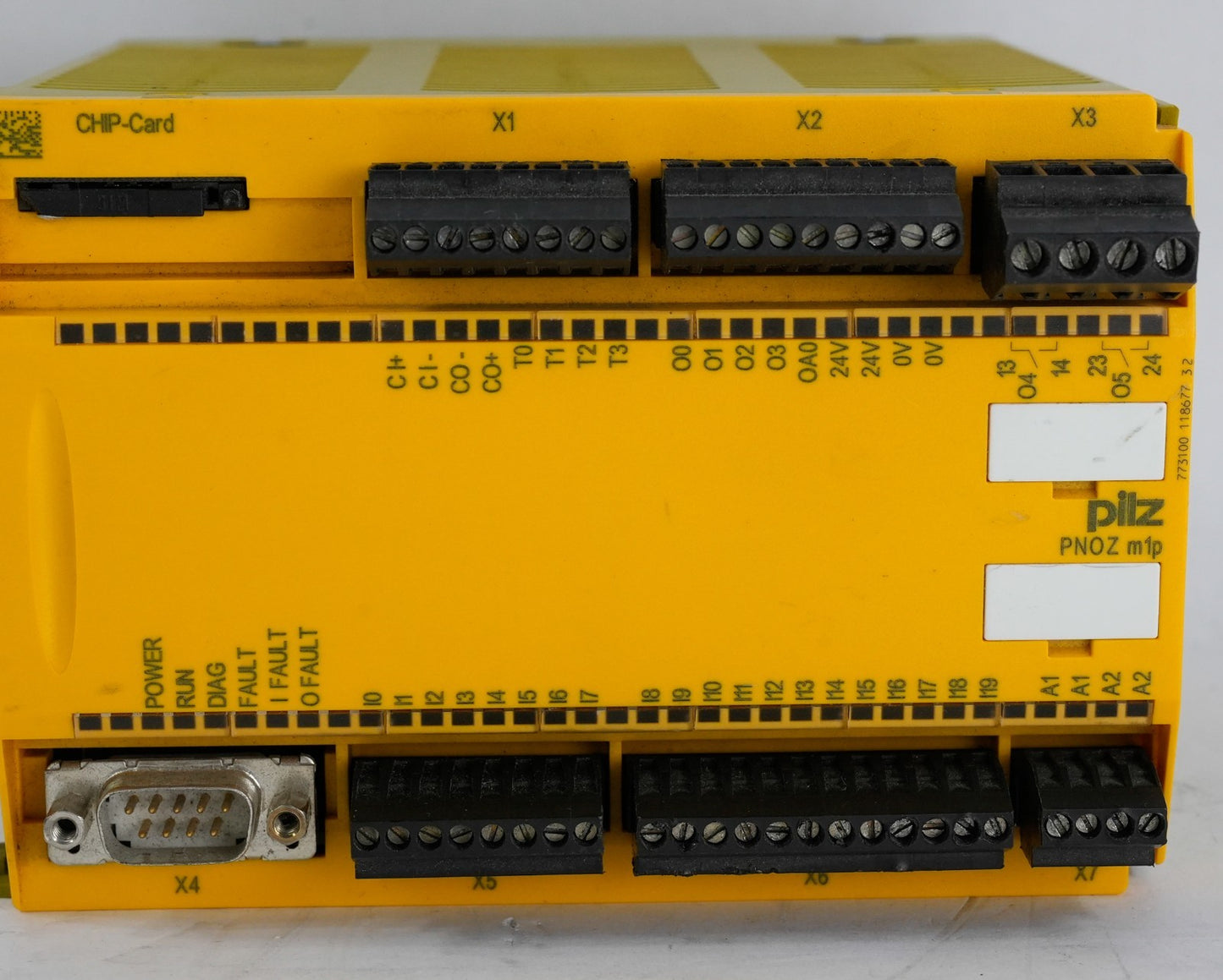 pilz PNOZ m1p 773100 Expandable Safety Relay Base Unit