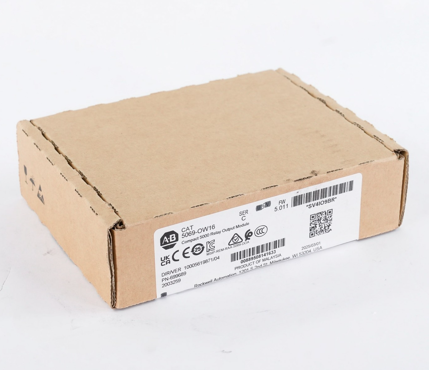 Allen Bradley 5069-OW16 /C Compact 5000 Relay Output Module - Sealed Surplus