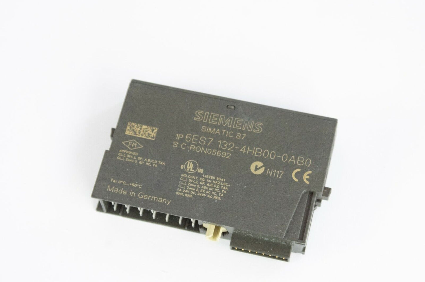 SIEMENS SIMATIC S7 6ES7-132-4HB00-0AB0 OUTPUT MODULE 6ES7 132-4HB00-0AB0