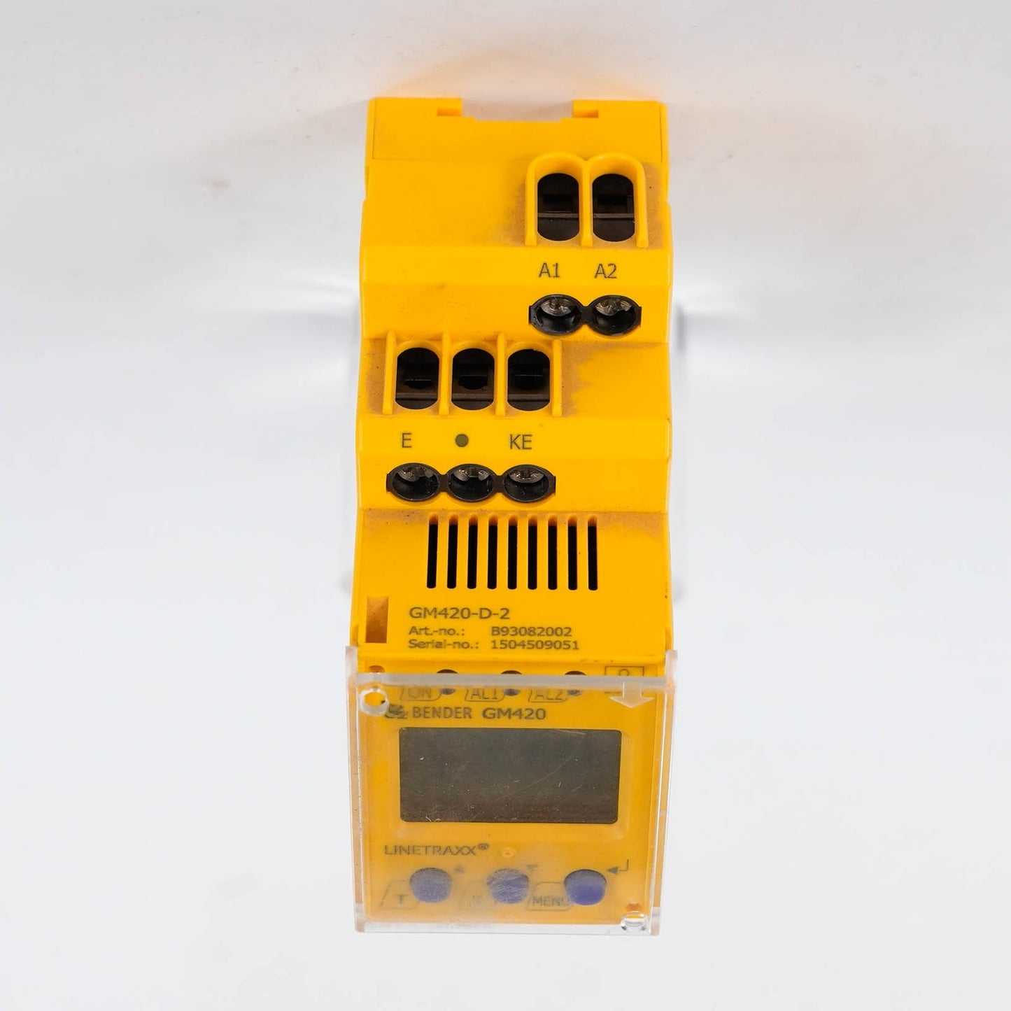 Bender GM420-D-2 Ground Monitor AC/DC 0-100V 15-400Hz GM420D2 Voltage Relay