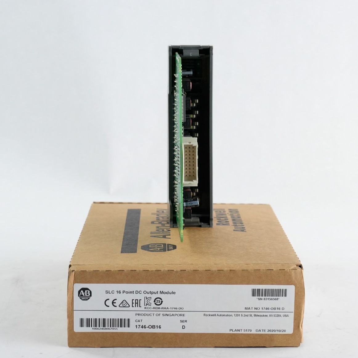 Allen Bradley 1746-OB16 /D SLC 500 16-Ch 24VDC Sourcing Output - Refurbished