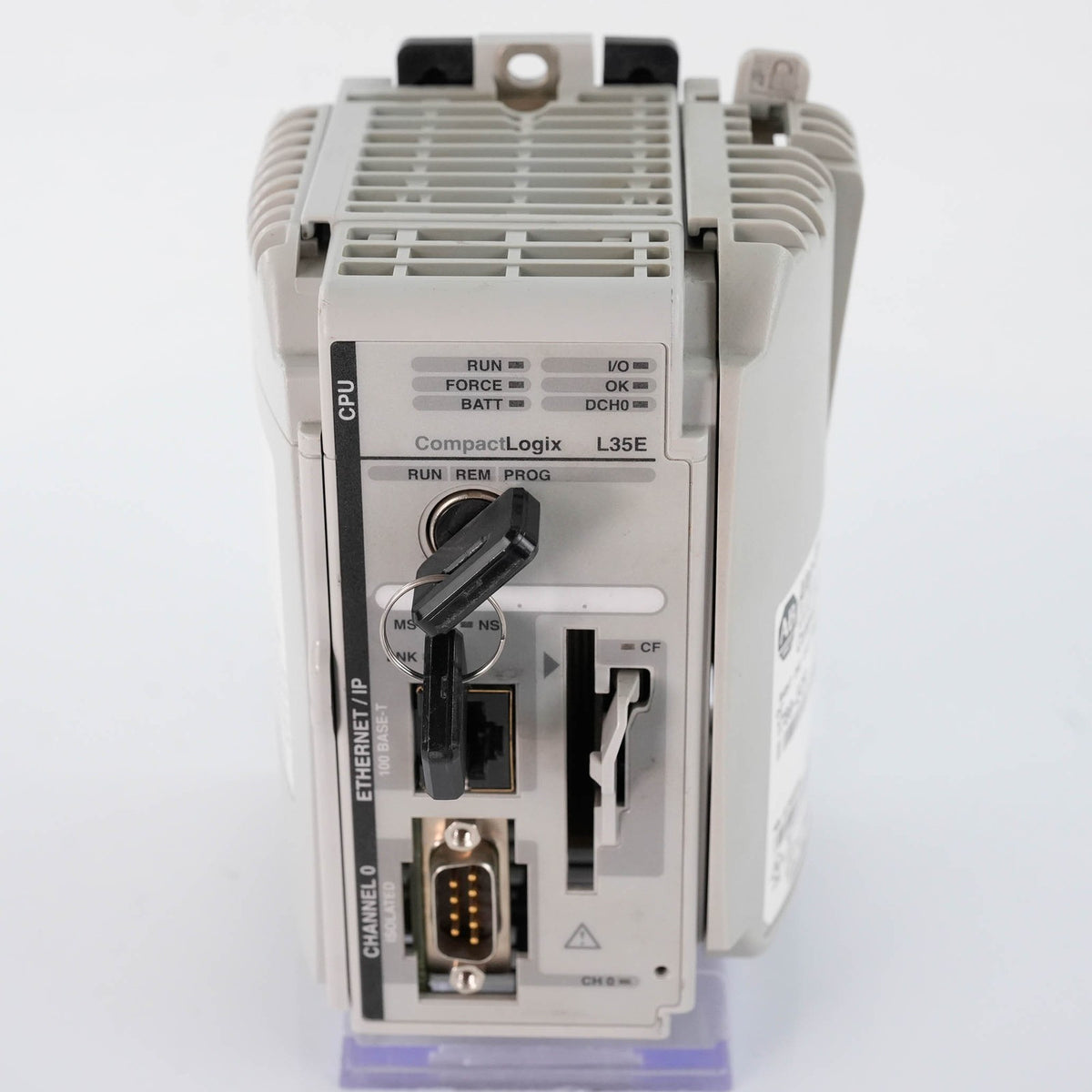 Allen Bradley 1769-L35E CompactLogix Ethernet Processor 1.5MB 1769L35E w/End Cap