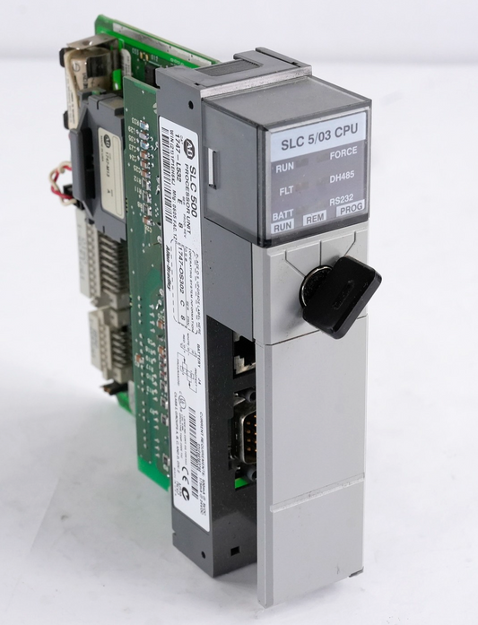 Allen Bradley 1747-L532 /E SLC 500 5/03 CPU Processor Controller + Key 1747L532
