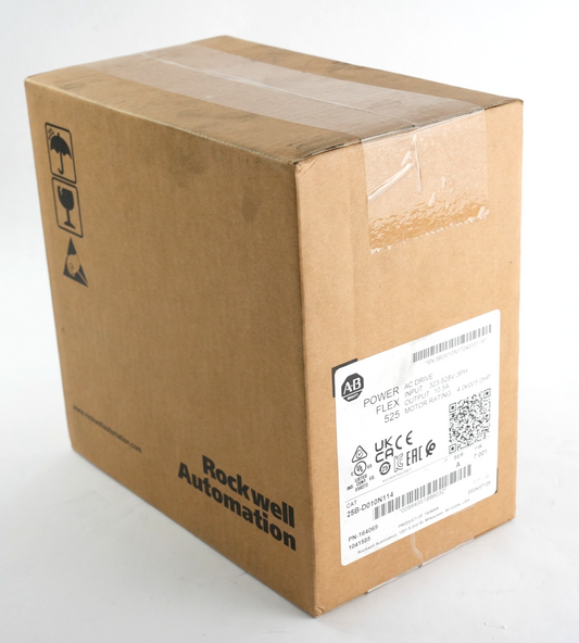 Allen Bradley 25B-D010N114 /A PowerFlex 525 4kW 5Hp Drive - 2024 Sealed Surplus