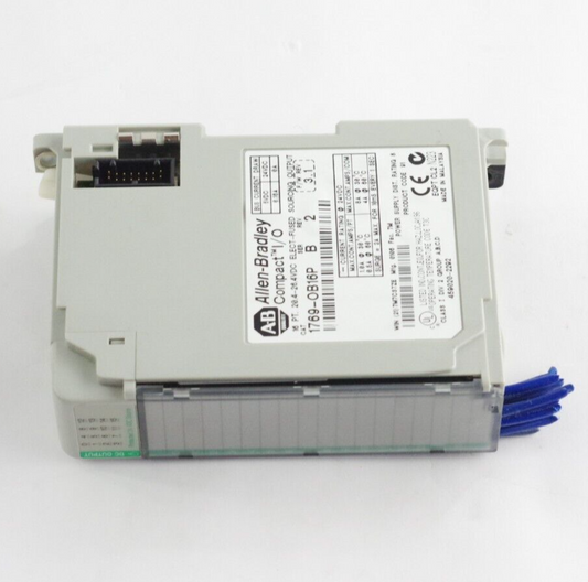 Allen Bradley 1769-OB16P Ser B Rev 2 Compact I/O Output Module 16-Pt 24VDC