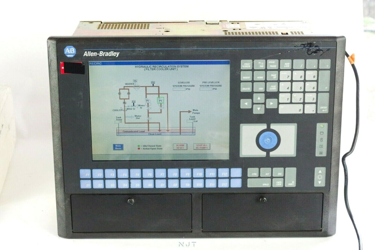 ALLEN-BRADLEY 6180 Industrial Computer 6180-ABFBDCACAZZ Touch Panelview Windows