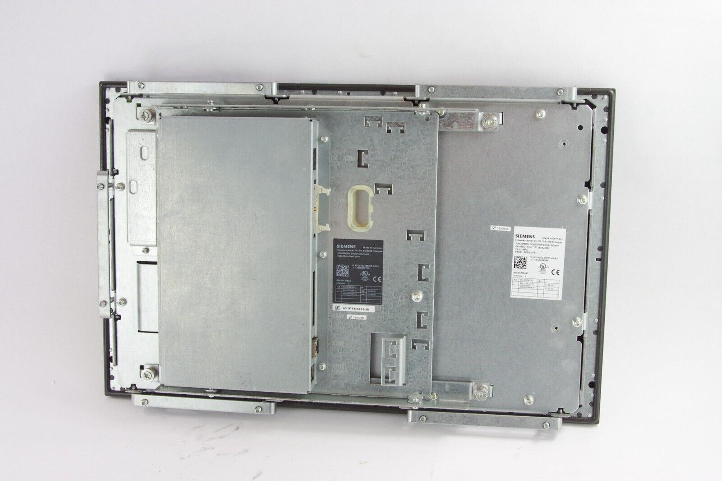 Siemens 6FC5203-0DA00-0AA1 Operator Panel VER.C W/ 6FC5203-0AF01-0AA0 VER L TCU